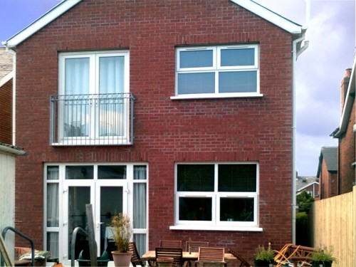 Double Extension at rear of Belfast House, extension and new windows and patio doors by HMC Joinery & Building, Belfast. Double Extension at rear of Belfast House, extension and new windows and patio doors by HMC Joinery & Building, Belfast.