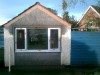 Garage conversion to artists studio by HMC Joinery & Building, Belfast.